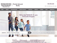 Tablet Screenshot of floridanetworkrealty.com